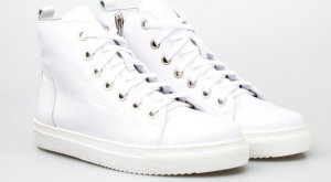 Clasicco Sneakersy skórzane białe Clasicco-37 5