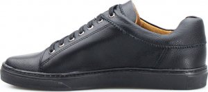 Clasicco Tenisówki skórzane czarne Classico-37 3