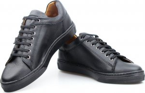 Clasicco Tenisówki skórzane czarne Classico-37 6