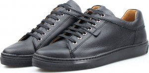 Clasicco Tenisówki skórzane czarne Classico-38 4