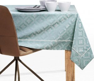 Decoking DecoKing Obrus bawełniany MAYA mankiet + lamówka 110X200 miętowy 4