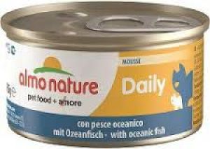 Almo Nature DAILY KOT 85g MUS RYBY OCEAN. puszka 1