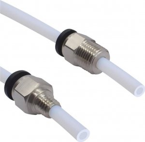 AJmaker Końcówka pneumatyczna ptfe PC6-01 Bowden czarna 1