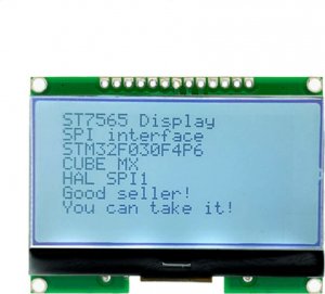 AJmaker Wyświetlacz LCD Szary GMG12864-06D SPI 1