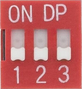 AJmaker Przełącznik DS-03 DIP SWITCH 3 pozycyjny 1