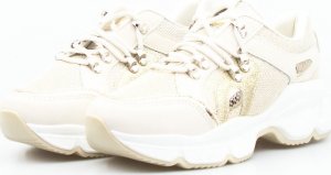 Seastar Sneakersy z mieniącą się siateczką złote-38 6