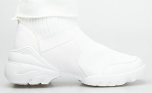 Seastar Sneakersy ze skarpetką białe-36 1