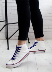 Seastar Trampki z kolorowym wiązaniem białe-37 8