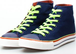 Seastar Trampki z kolorowym wiązaniem granatowe-38 4