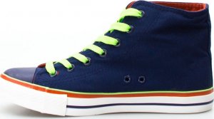 Seastar Trampki z kolorowym wiązaniem granatowe-39 3