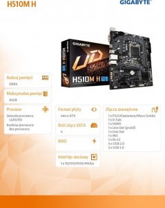 Komputer Netcom Core i5-10400F, 16 GB, GTX 1660 Super, 512 GB M.2 PCIe 500 GB HDD Windows 10 Pro 13