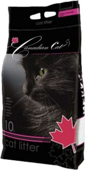 Żwirek dla kota Super Benek Canadian Cat Puder dziecięcy 10 l 1