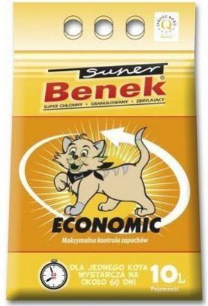 Żwirek dla kota Super Benek Economic Naturalny 10 l 1
