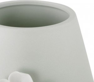 AmeliaHome AmeliaHome Wazon ceramiczny donica LUSITANO 13X12 szary 2