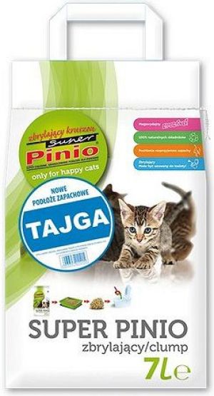 Żwirek dla kota Super Benek Pinio Tajga 7 l 1