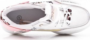 BELLO STAR Tenisówki sportowe biało-różowe-37 3