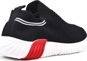 BELLO STAR Trampki wsuwane na koturnie czarne-37 4