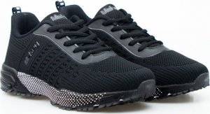 Estetino Sneakersy tekstylne czarne-37 5