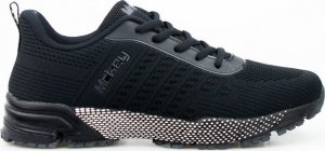 Estetino Sneakersy tekstylne czarne-38 1