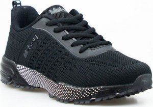 Estetino Sneakersy tekstylne czarne-38 2