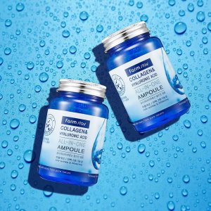Farmstay Ampułka do twarzy z kwasem hialuronowym i kolagenem FARMSTAY COLLAGEN, 250 ml 3