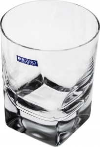 Krosno Szklanki do whisky Caro KROSNO 6x 280ml kwadratowe handmade 7