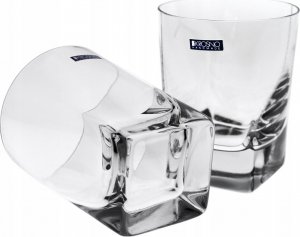 Krosno Szklanki do whisky Caro KROSNO 6x 280ml kwadratowe handmade 8