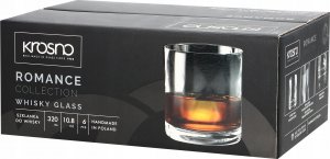 Krosno Szklanki do whisky Romance KROSNO 6szt 320 ml 1
