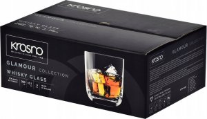 Krosno Szklanki Glamour KROSNO 6x300ml do whisky, napojów 3