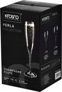 Krosno Kieliszki do szampana prosecco KROSNO Perla 4szt 5