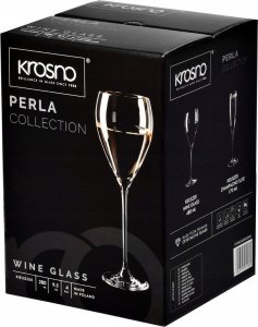 Krosno Kieliszki do wina KROSNO Perla 4szt 280ml wysokie 4