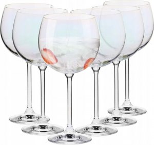 Krosno Opalizujące kieliszki do wody wina KROSNO Rainbow 480ml 1