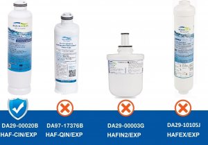 AQUALOGIS AL-020B Filtr Wody Do Lodówki Samsung Zamiennik DA29-00020B HAF-CIN 2pk 5