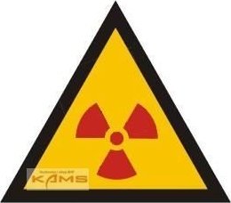 TD Systems JA005 Ostrzeżenie przed substancjami promieniotwórczymi 1