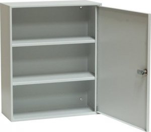 Leomar Metalowa apteczka wisząca na klucz AP2. Szafka medyczna. 1