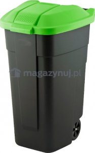 ARS Pojemnik do segregacji odpadów na kółkach pojemność 110 l (kolor żółty) 1