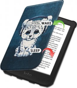 Pokrowiec Braders Etui do Pocketbook Color / Touch Lux 4 / 5 / HD 3 Sad Cat 2