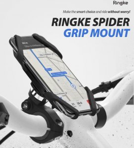 Ringke Uchwyt Rowerowy Ringke Spider Bike Mount Black 7