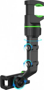 Braders Regulowany uchwyt na lusterko wsteczne samochodu do smartfona 16