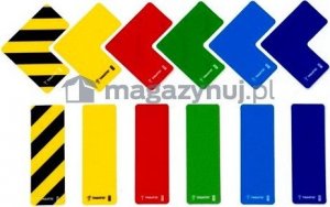 Tagatic Oznaczenia pól odkładczych "L" modułowy Heavy Duty, wym. 50mm (kolor granatowy) 4