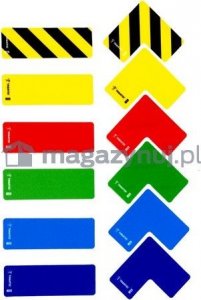 Tagatic Oznaczenia pól odkładczych I BASIC 50mm (kolor żółty) 1