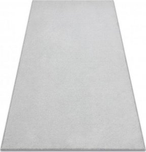 Dywany Łuszczów DYWAN - WYKŁADZINA CASHMERE srebrny 152 gładki, 100x300 cm 1