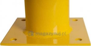 Elkor Stalowy słupek ochronny z pasami odblaskowymi z kotwą montażową (wys. 1000 mm) 4