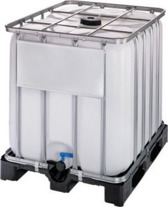 Werit-P Kontener IBC 1000 l ST NW 150/50 na palecie z tworzywa sztucznego (wym. 1200 x 1000x 1163 mm) 1