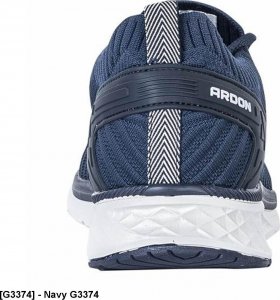 Ardon AMBLE WHITE G33 - męskie półbuty sportowe, cholewka dzianina, lekkie, wygodne, podeszwa EVA/guma - Navy G3374 44 3