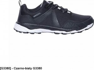 Ardon ARDONWINNER - lekki półbut tekstylny w sportowej stylistyce white, tkanina typu MESH, oddychająca podszewka, wymienna - Czarno-biały G3380 39 1