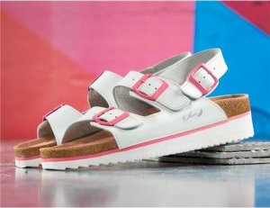 Ardon VENUS WHITE G3303 - damski sandał korkowy biały z podniesioną piętą 39 6