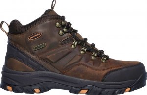 Buty trekkingowe męskie Skechers Relment Traven ciemnobrązowe r. 45 1/2 3