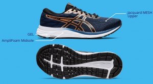 Asics Buty do biegania Asics treningowe GEL-EXCITE 9 (1011B338 015) 42.5 8
