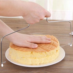 ER4 NÓŻ STRUNOWY DO CIĘCIA CIASTA TORTU BISZKOPTU 32cm 2